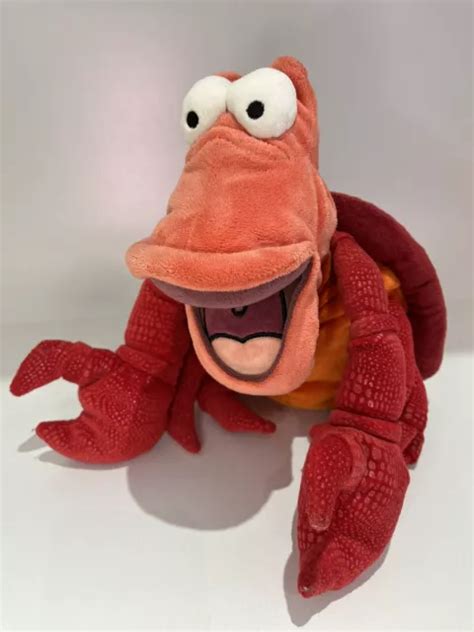 Exclusive And Authentic Disney Store The Little Mermaid Plush Sebastian