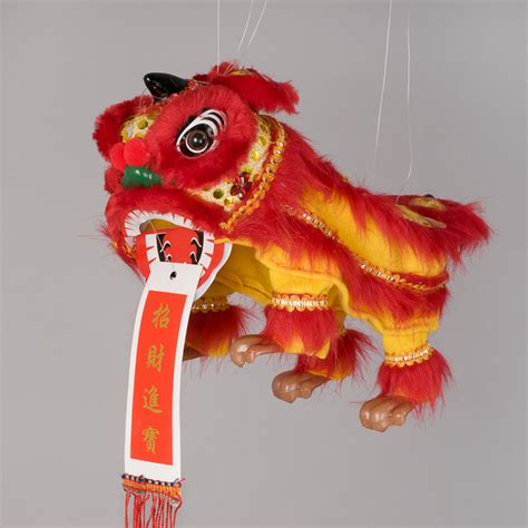 Chinese New Year Lion Dance Toy Bathroom Cabinets Ideas