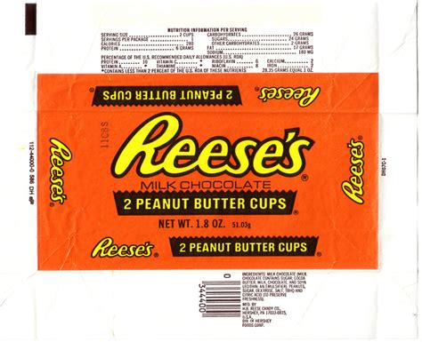 Reese S Peanut Butter Cups Wrapper S Here S A Great Flickr
