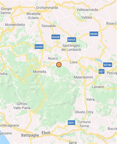 Le ultime scosse di terremoto registrate in. TERREMOTO OGGI in Campania epicentro vicino a Nusco ...
