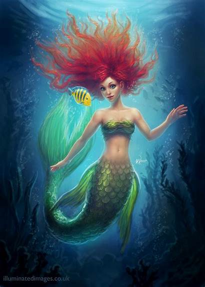 Mermaid Ariel Fanart Deviantart Disney Illuminated Fan