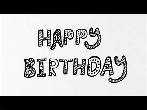 Ways to say happy birthday to an elderly person. How To Write Happy Birthday In Style || Write Happy ...