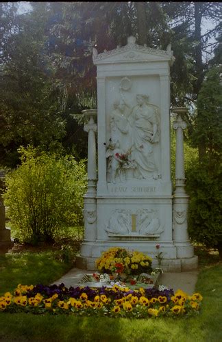 The Grave Of Franz Schubert In Viennas Central Cemetery Flickr