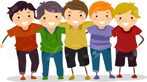 Friendship Images Drawing Boys Boys Friendship Clipart Clipart