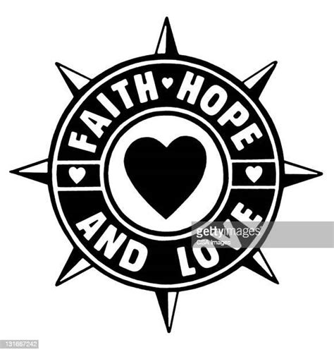 Faith Hope Love Symbols Photos And Premium High Res Pictures Getty Images