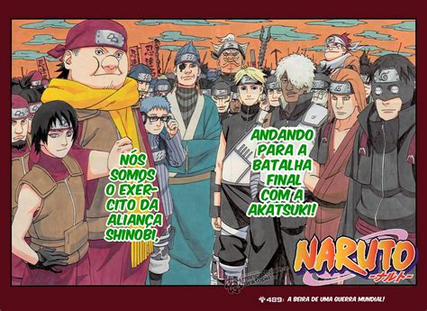 Mangá E Sakê Naruto Cap 489