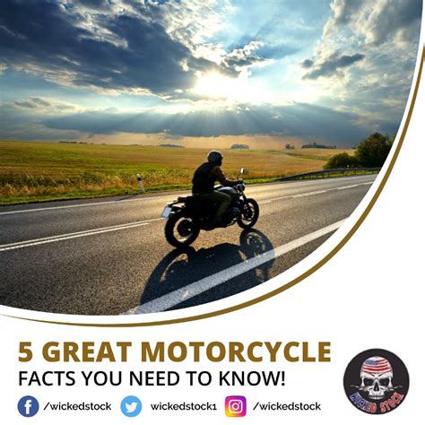 5 Great Motorcycle Facts You Need To Know Wicked Stock