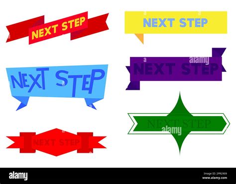 The Next Step Stock Vector Images Alamy