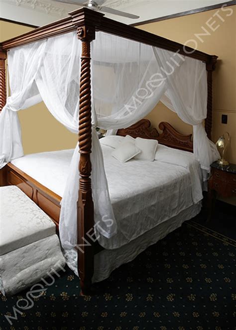 A mosquito net is a type of meshed curtain that is circumferentially draped over a bed or a sleeping area, to offer the sleeper barrier protection against bites and stings from mosquitos, flies, and other pest insects, and thus against the diseases they may carry. Silk Mosquito Net | Silk Bed Canopy | Pure Silk Mosquito Net