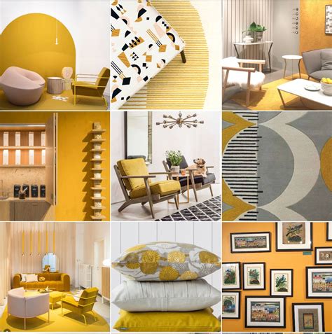 The first recorded use of mustard as a color name in english was in 1886. Mustard @michelleogundehin Instagram moodboard | Best gray ...