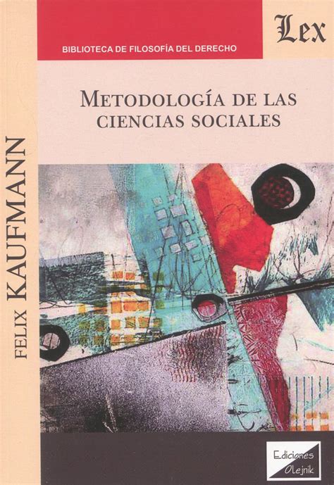 Metodología De Las Ciencias Sociales Edisofer Sl