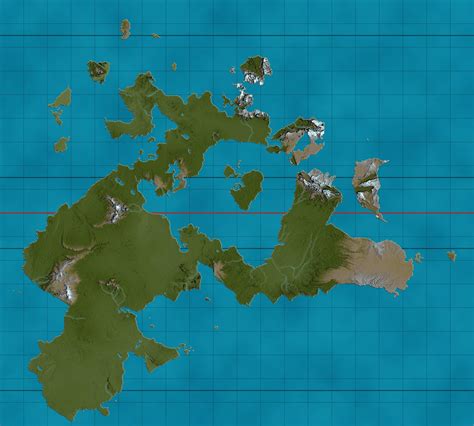 My First Attempt At Making A Map For My World Looking For Critique R