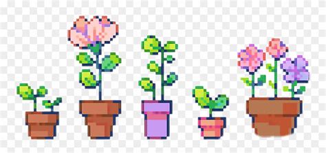 Free vector icons in svg, psd, png, eps and icon font. Download Cigarette Clipart Pixel - Flower Pot Pixel Art ...