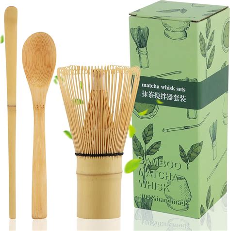 Bamboo Broom Matcha Darryy Matcha Broom And Spoon Set Matcha Tea Set