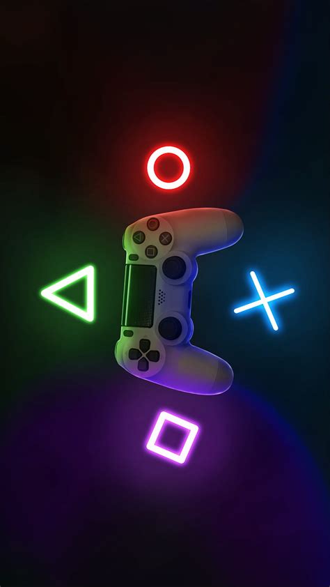 Neon Ps4 Controller Wallpaper Playstation 4 Pictures Download Free