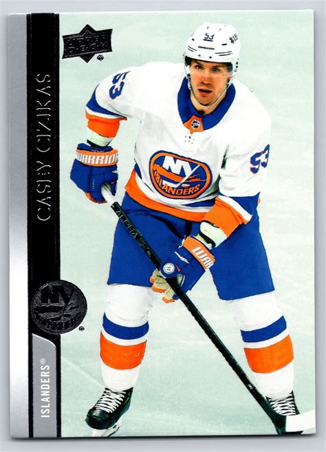 Upper Deck Casey Cizikas New York Islanders Ebay