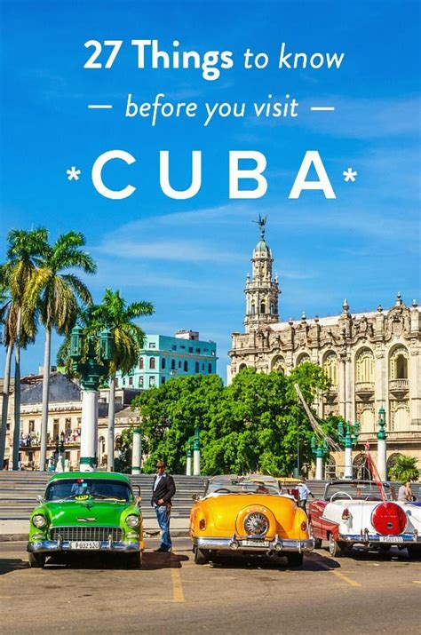 27 cuba travel tips things to know before you visit cuba travel visit cuba caribbean travel