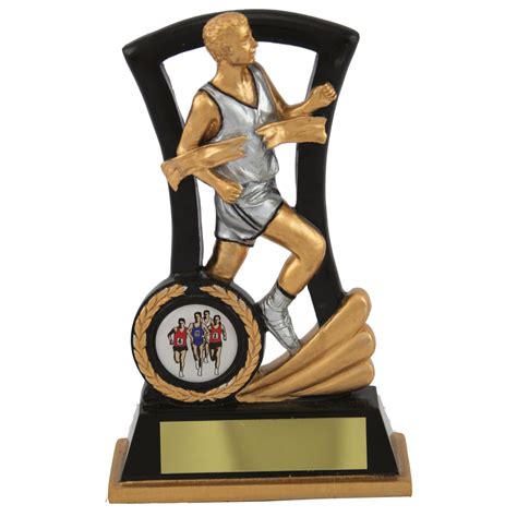 Athletics Male Runner Trophy 3 Sizes Rsr541 Winning Awards