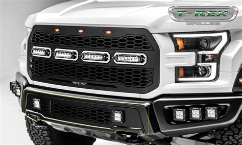 2017 2019 F 150 Raptor Svt Revolver Bumper Grille Black 1 Pc