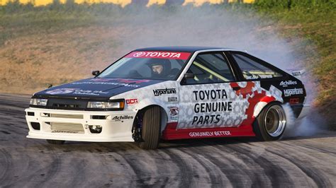 Drift King Keiichi Tsuchiya Reveals Restored Toyota Ae
