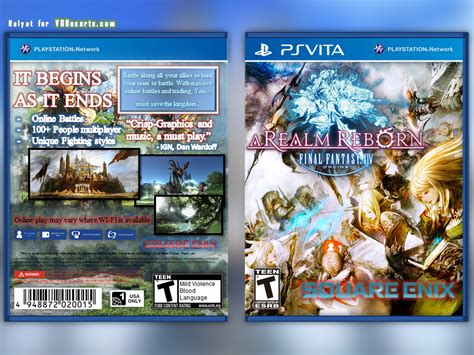 Viewing Full Size Final Fantasy Xiv A Realm Reborn Box Cover
