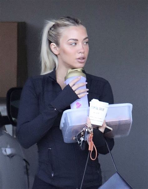 Tammy Hembrow In Tight Gym Gear At Her Office In Brisbane 13 Gotceleb