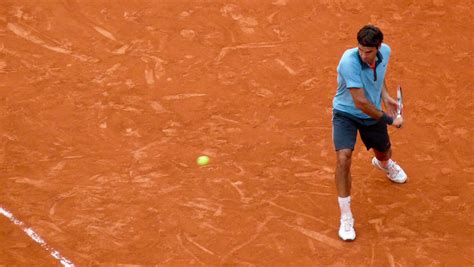 Federer Roland Garros 2009 39 Zoom On Roger Federer Roland Garros