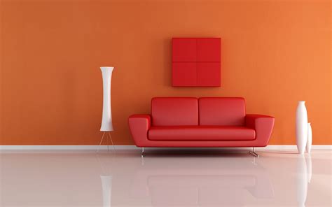 Red Couch Modern Sofa Design Wallpaper Interior Wall Design Hd