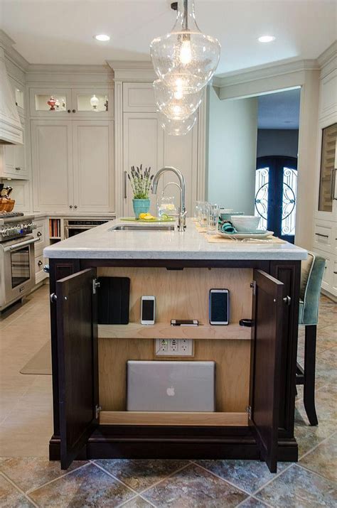 You will need to cut out a piece from the corner go around the toe kick. Smart Kitchen Charging Stations and Drawers to Always Stay ...