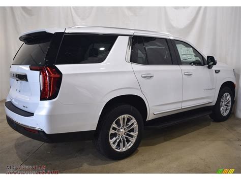 2021 Gmc Yukon Slt 4wd In White Frost Tricoat Photo 2 118706 All