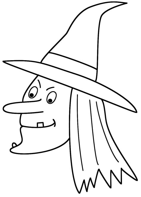 6 Best Images of Printable Witch Face - Witch Face Pumpkin Carving