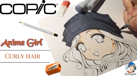 How To Draw Curly Hair Anime How To Draw Anime Characters Tutorial