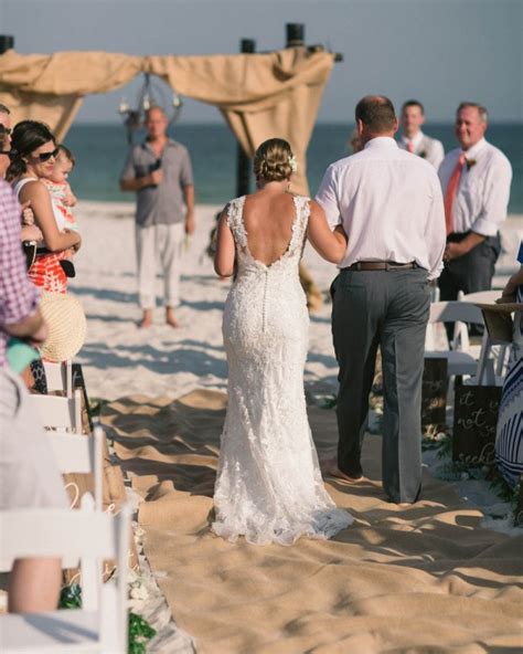 14955 gulf blvd, madeira beach (fl), 33708, united states. Rustic Beach Wedding in Gulf Shores | Junebug Weddings