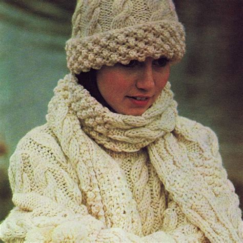 King cole comfort aran knitting pattern babies knitted coat dress sweater & hat 3136. Free Aran Stitch Patterns | Vintage Knitting Pattern PDF ...