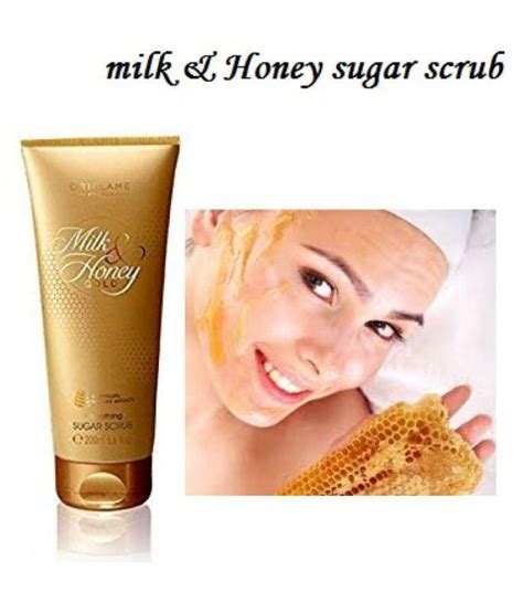 Buy Milk Honey Gold Smoothing Sugar Facial Scrub Ml Online At Best Price In India Snapdeal