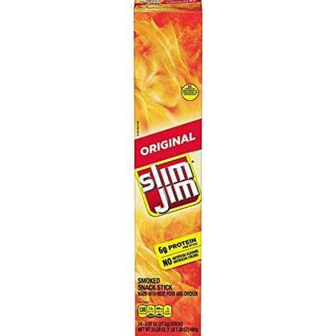 Slim Jim Giant Original 97 Oz 24 Count Sold By 1 Pack Of 24 Items