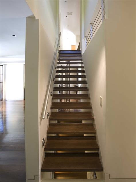 Installing a railing to a narrow staircase will give added security for anyone using stairs. Stair Handrail | Houzz
