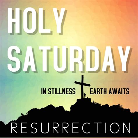 Holy Saturday Template Postermywall