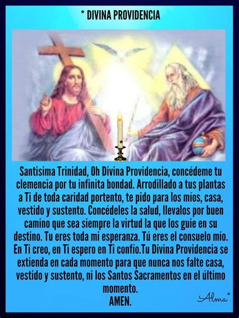 Divina Providencia Oraciones