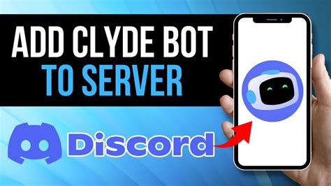 How To Add Clyde Bot On Discord Server Mobile 2024 Youtube