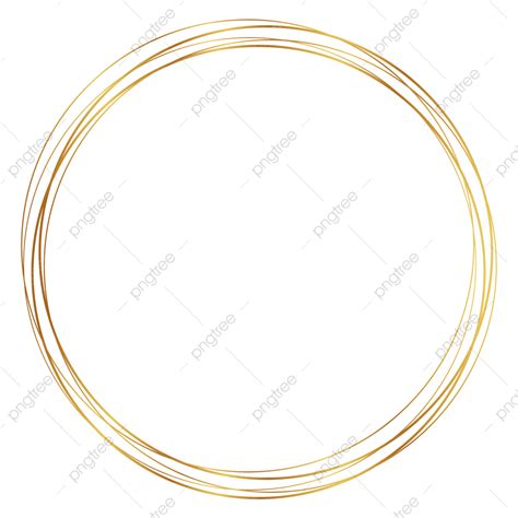 Circle Gold Frame Vector Png Images Circle Gold Frame Circle Gold