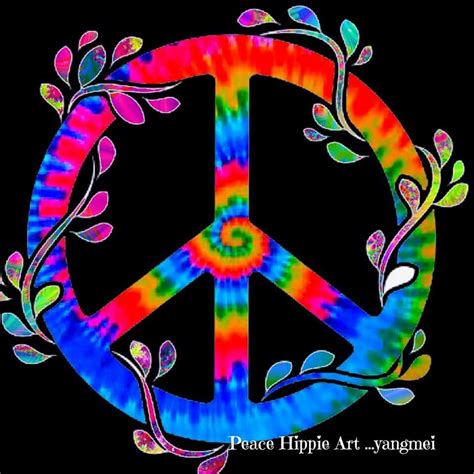 Peace Sign Art More Happy Hippie Hippie Love Hippie Peace Hippie
