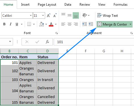 Merge And Center The Selected Cells In Excel How To Do It