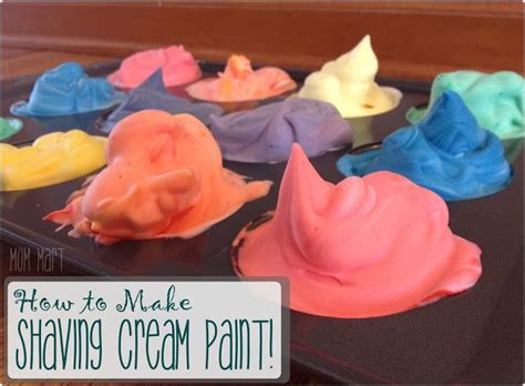 How to make Shaving Cream Paint. Simple Kid Craft that keeps them busy