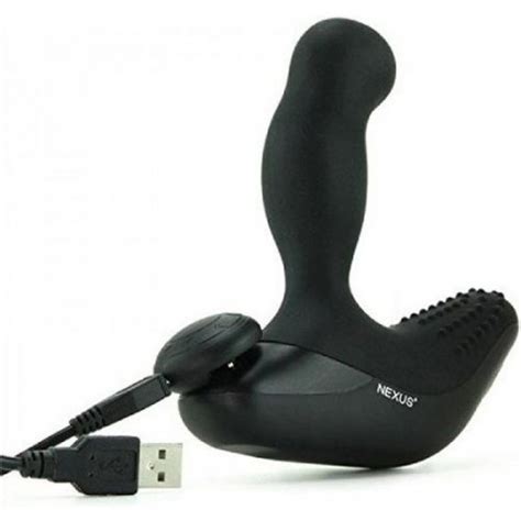 Nexus Revo Stealth Rotating Prostate Massager With Wireless Remote Control Black Sex Toys