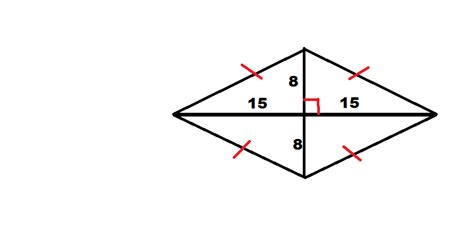 How are the sides of a rhombus congruent? How to find the perimeter of a rhombus - Intermediate Geometry