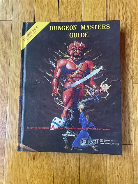 Advanced Dungeons Dragons Dungeon Masters Guide Revised Edition Dec