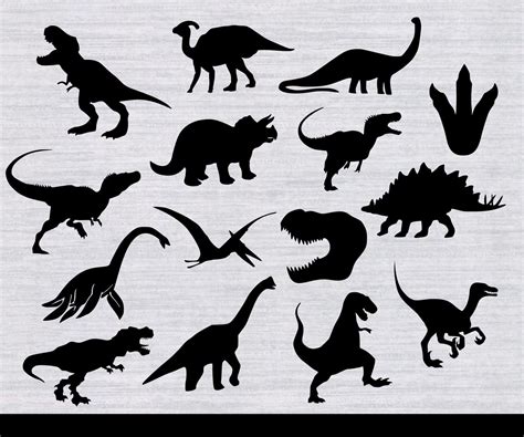 Free SVG Layered Dinosaur Svg For Silhouette 17566 File SVG PNG DXF