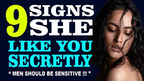 9 Signs She Likes You Secretly Love Insights Youtube