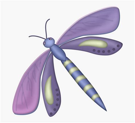Colorful Dragonfly Cartoon Free Transparent Clipart Clipartkey